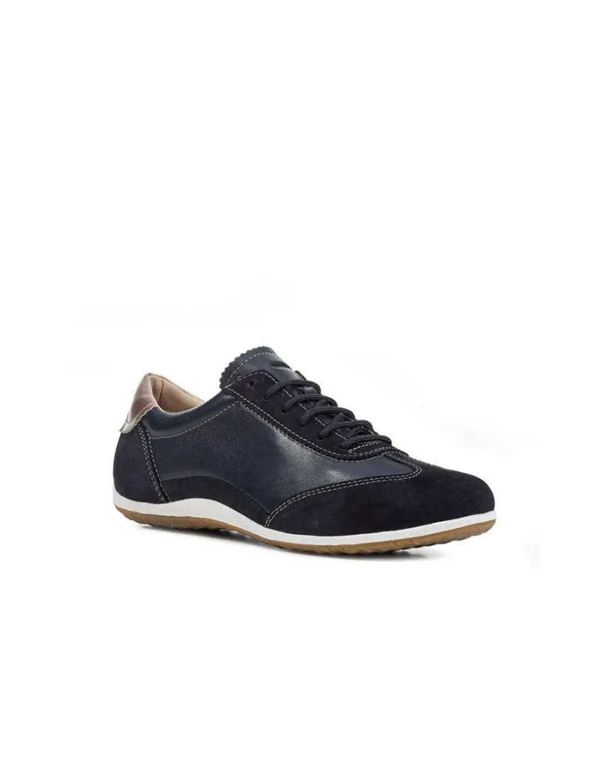 Online Baskets basses cuir bleu GEOX Baskets
