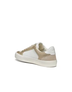 Fashion Baskets basses cuir or GEOX Baskets