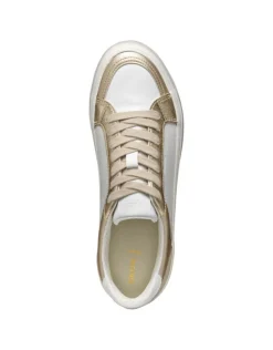 Fashion Baskets basses cuir or GEOX Baskets