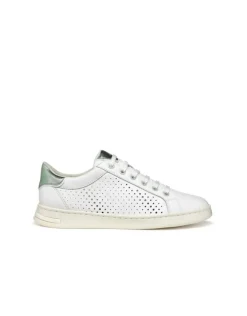 Sale Baskets cuir ajouré blanc GEOX Baskets