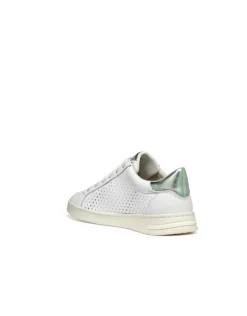 Sale Baskets cuir ajouré blanc GEOX Baskets