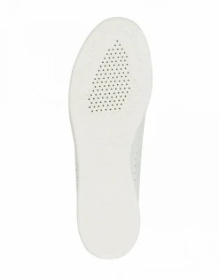 Hot Baskets cuir ajouré blanc GEOX Baskets