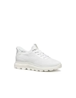 Fashion Baskets tissu blanc GEOX Baskets