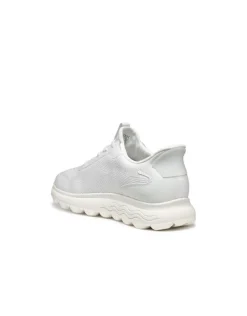 Fashion Baskets tissu blanc GEOX Baskets