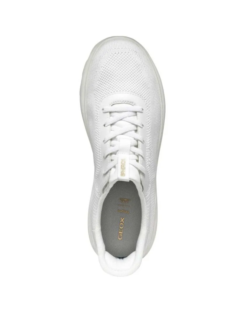 Fashion Baskets tissu blanc GEOX Baskets