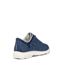 Sale Baskets tissu marine GEOX Baskets