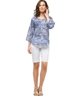 Hot Bermuda coton blanc Shorts & Bermudas|Pantalons