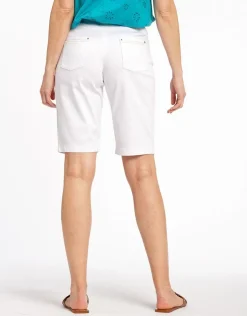 Fashion Bermuda coton blanc Shorts & Bermudas|Pantalons