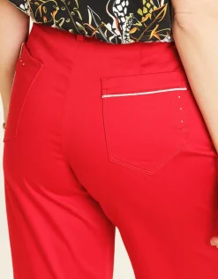 Fashion Bermuda coton rouge Shorts & Bermudas