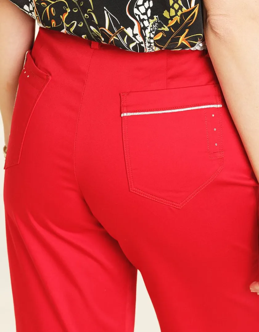 Fashion Bermuda coton rouge Shorts & Bermudas