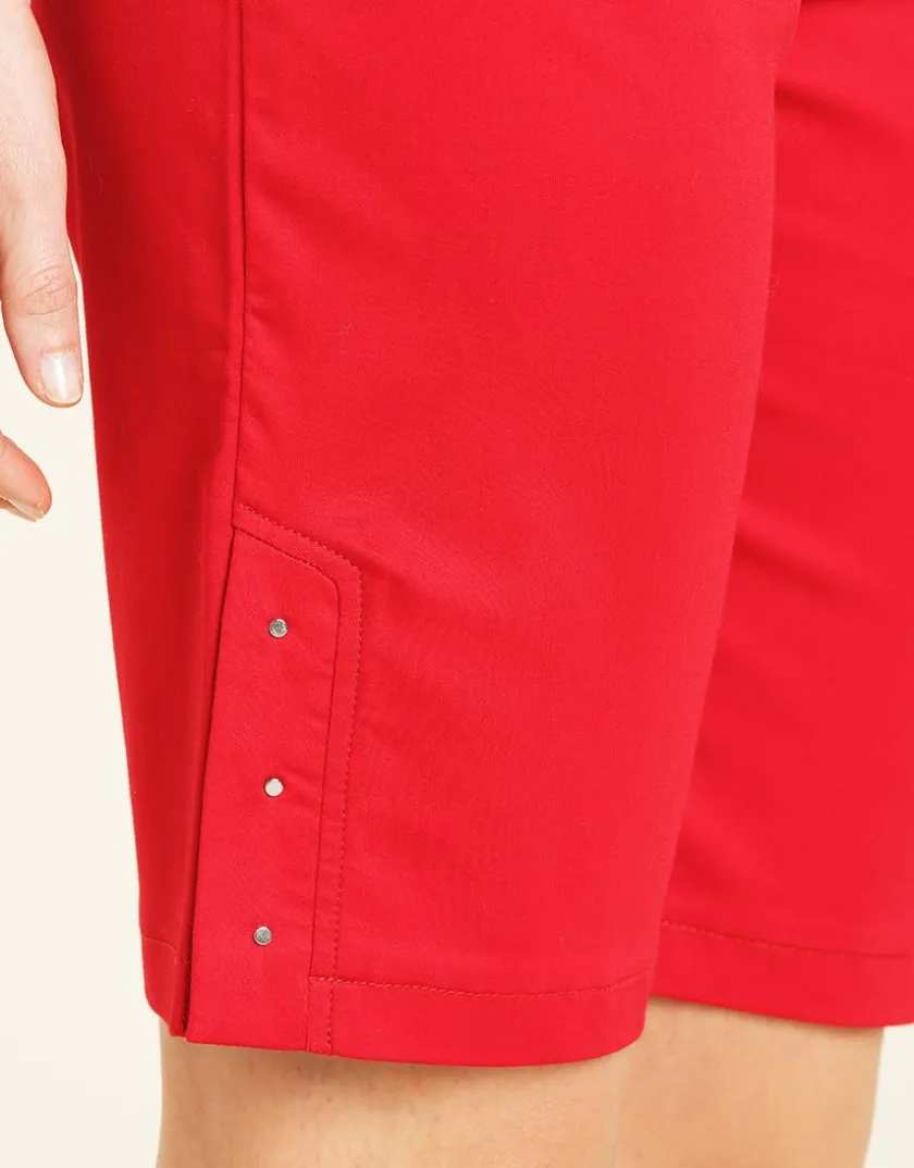 Fashion Bermuda coton rouge Shorts & Bermudas