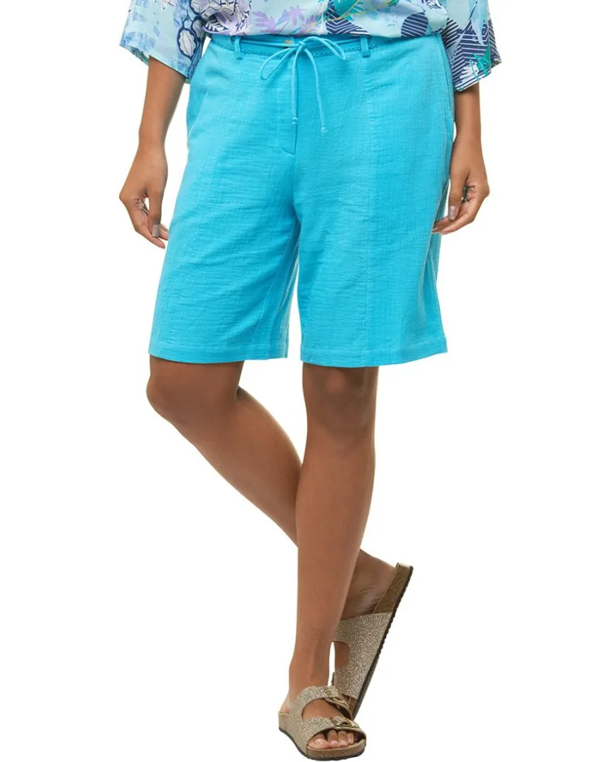 Hot Bermuda coton turquoise Shorts & Bermudas