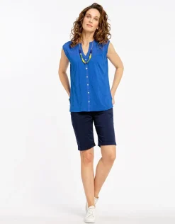 Discount Bermuda léger marine Shorts & Bermudas