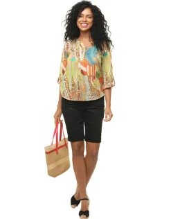Online Bermuda noir coton Shorts & Bermudas