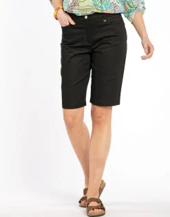 New Bermuda noir stretch Shorts & Bermudas