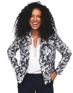 Sale Blazer imprimé marine Habillées|Vestes