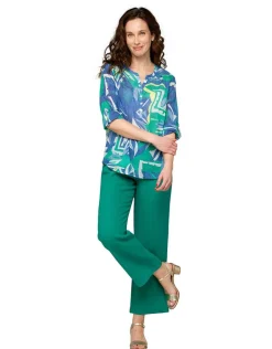 New Blouse 100% coton bleu Chemisiers & Blouses|Hauts