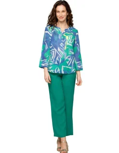 New Blouse 100% coton bleu Chemisiers & Blouses|Hauts