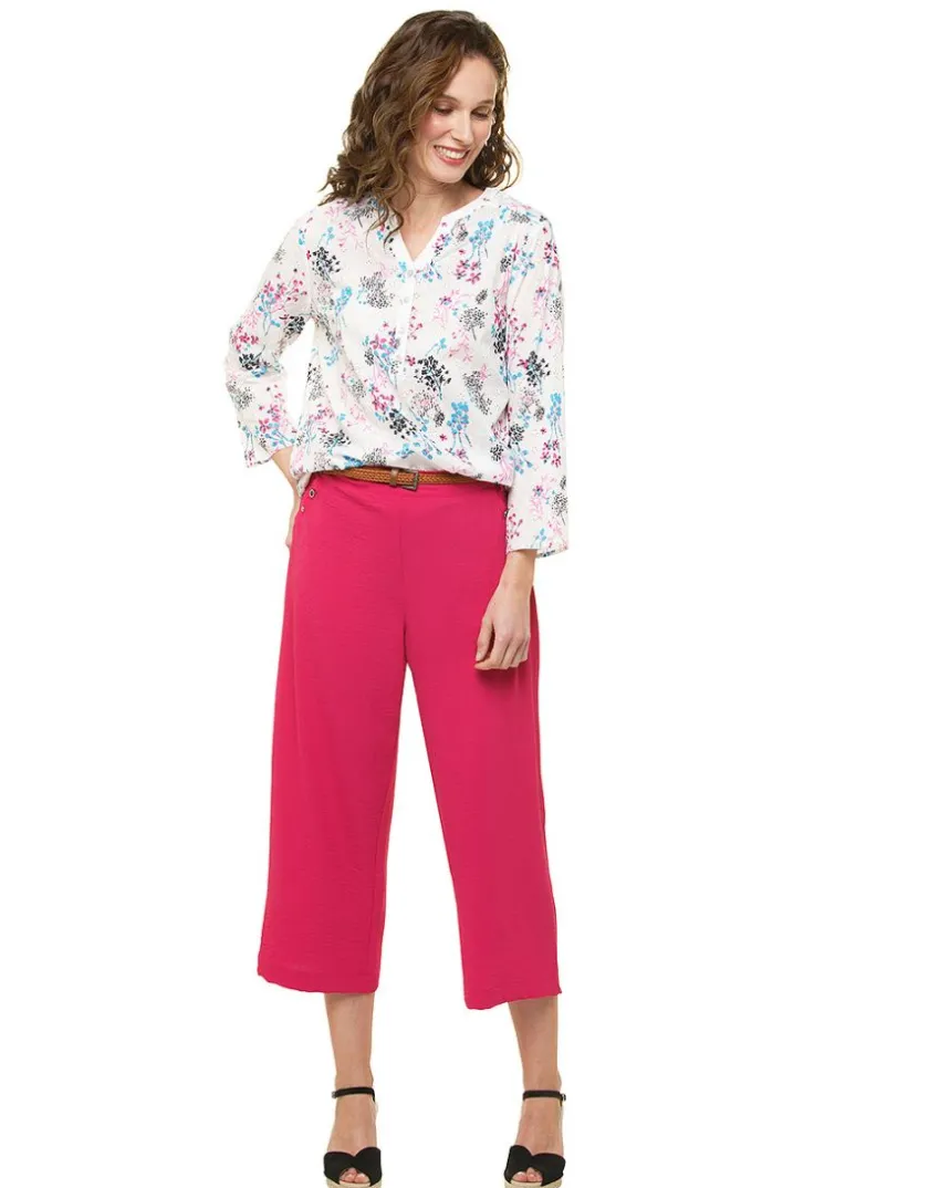 Sale Blouse blanche broderies Chemisiers & Blouses|Hauts