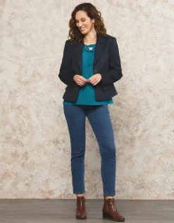 Sale Blouse bleu chic Chemisiers & Blouses|Hauts