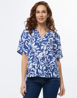 Best Blouse bleu coton Chemisiers & Blouses|Hauts