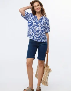Best Blouse bleu coton Chemisiers & Blouses|Hauts