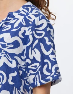 Best Blouse bleu coton Chemisiers & Blouses|Hauts