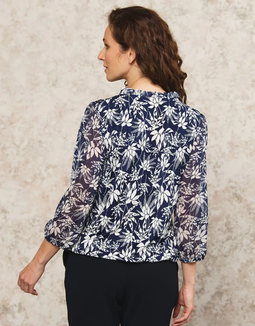 Best Blouse bleu fleuri Chemisiers & Blouses|Hauts