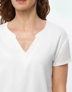 Online Blouse chic écru Chemisiers & Blouses|Hauts