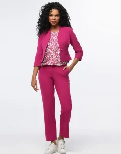 Hot Blouse chic imprimé rose Chemisiers & Blouses|Hauts