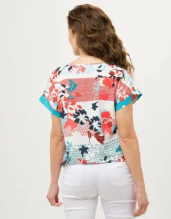 New Blouse col V fleurie Chemisiers & Blouses|Hauts