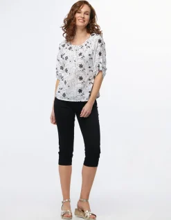Discount Blouse coton broderie Chemisiers & Blouses|Hauts
