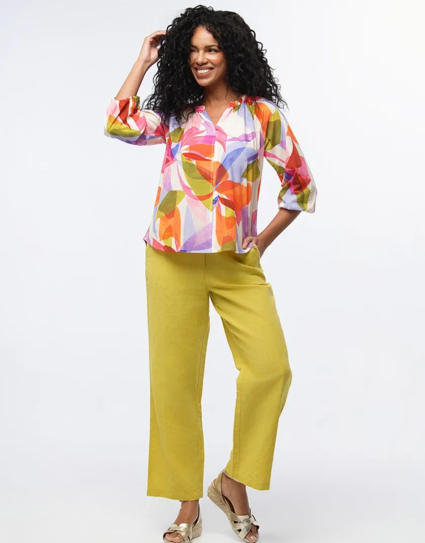 Online Blouse coton multicolore Chemisiers & Blouses|Hauts