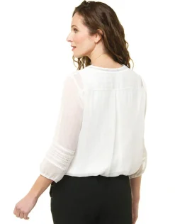 Outlet Blouse écrue chic Chemisiers & Blouses|Hauts