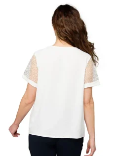Online Blouse écrue dentelle Chemisiers & Blouses|Hauts
