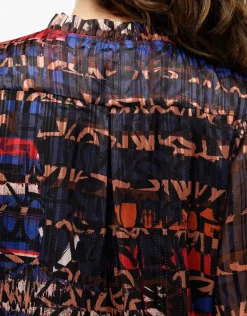 Hot Blouse en voile imprimée Chemisiers & Blouses|Hauts