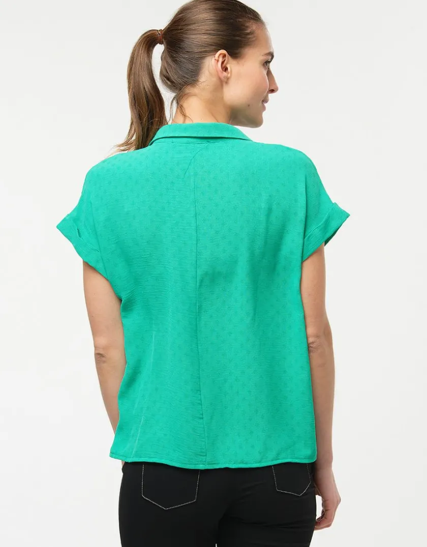 Best Blouse fluide menthe Chemisiers & Blouses|Hauts