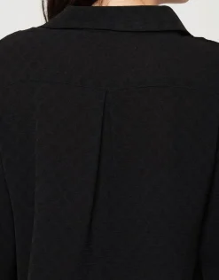 New Blouse fluide noire Chemisiers & Blouses|Hauts