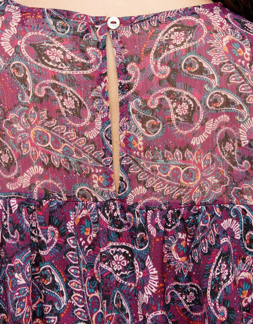 New Blouse fluide violette Chemisiers & Blouses|Hauts