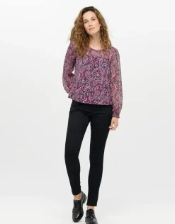 New Blouse fluide violette Chemisiers & Blouses|Hauts