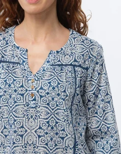 Hot Blouse imprimé aztèque Chemisiers & Blouses|Hauts