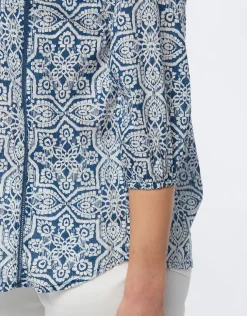 Hot Blouse imprimé aztèque Chemisiers & Blouses|Hauts