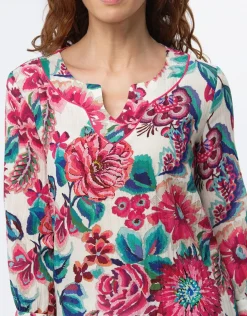 Hot Blouse imprimé rose Chemisiers & Blouses|Hauts