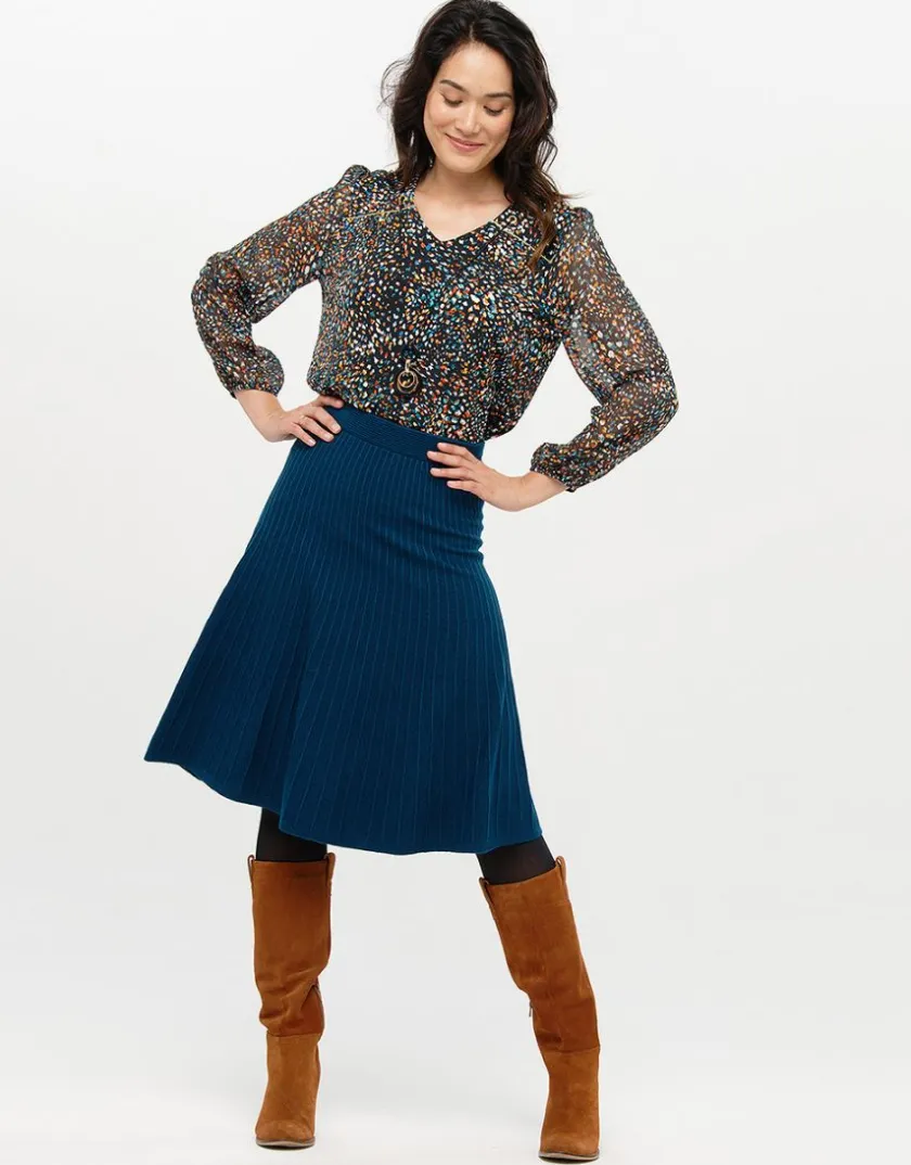 Fashion Blouse imprimée bijou Chemisiers & Blouses|Hauts
