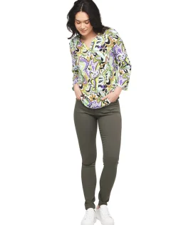 Online Blouse imprimée blanc Chemisiers & Blouses|Hauts