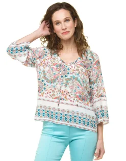 New Blouse imprimée blanc Chemisiers & Blouses|Hauts