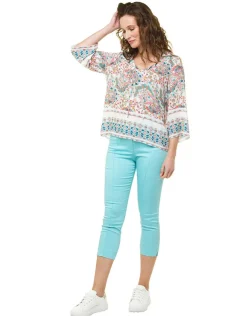 New Blouse imprimée blanc Chemisiers & Blouses|Hauts
