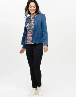 Clearance Blouse imprimée bleu Chemisiers & Blouses|Hauts