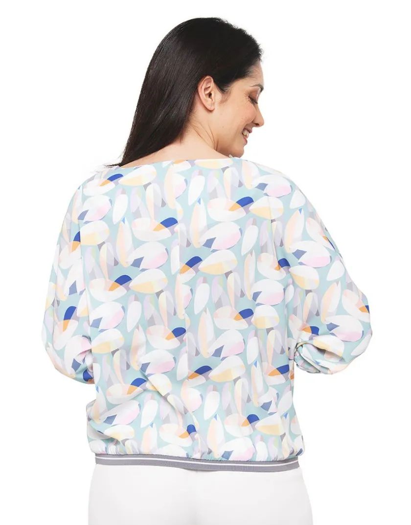 Clearance Blouse imprimée pastel Chemisiers & Blouses|Hauts
