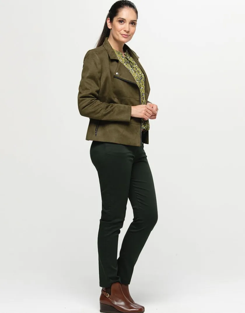Best Blouse kaki imprimé Chemisiers & Blouses|Hauts